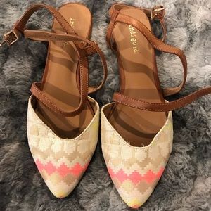 Colorful sandals